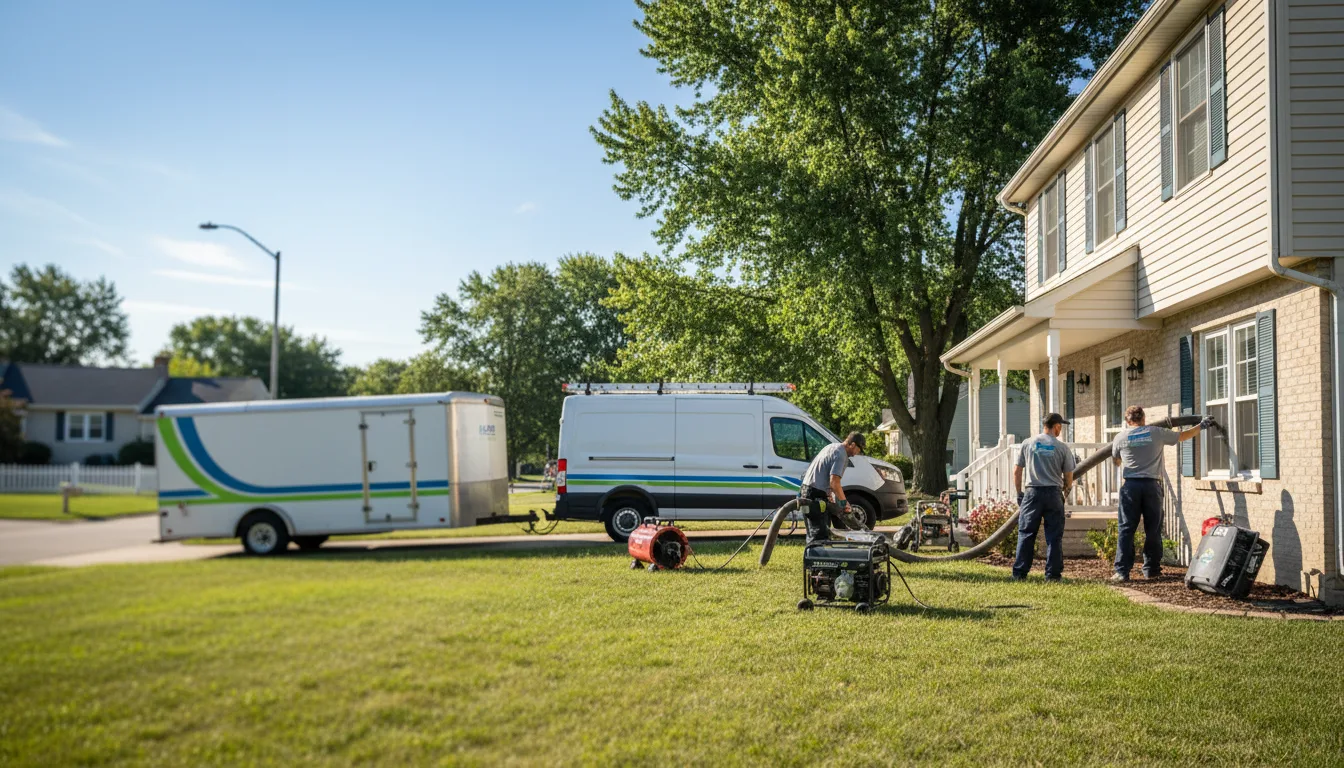 Flooded Basement Restoration And Cleanup With Repair in Lyons, GA near me